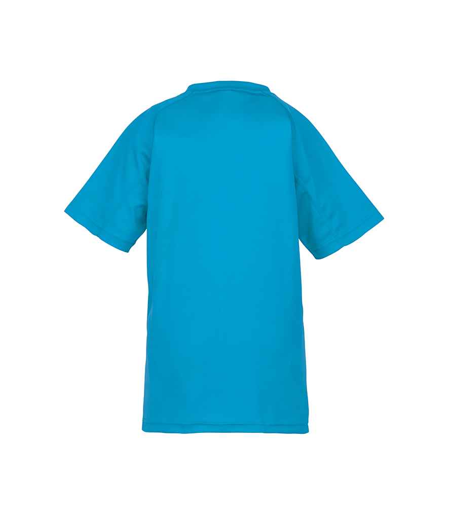 Spiro Kids Impact Performance Aircool T-Shirt in by Spiro — Custom branded clothing by Print Press, featuring premium embroidery produced in our specialist print lab in the UK.