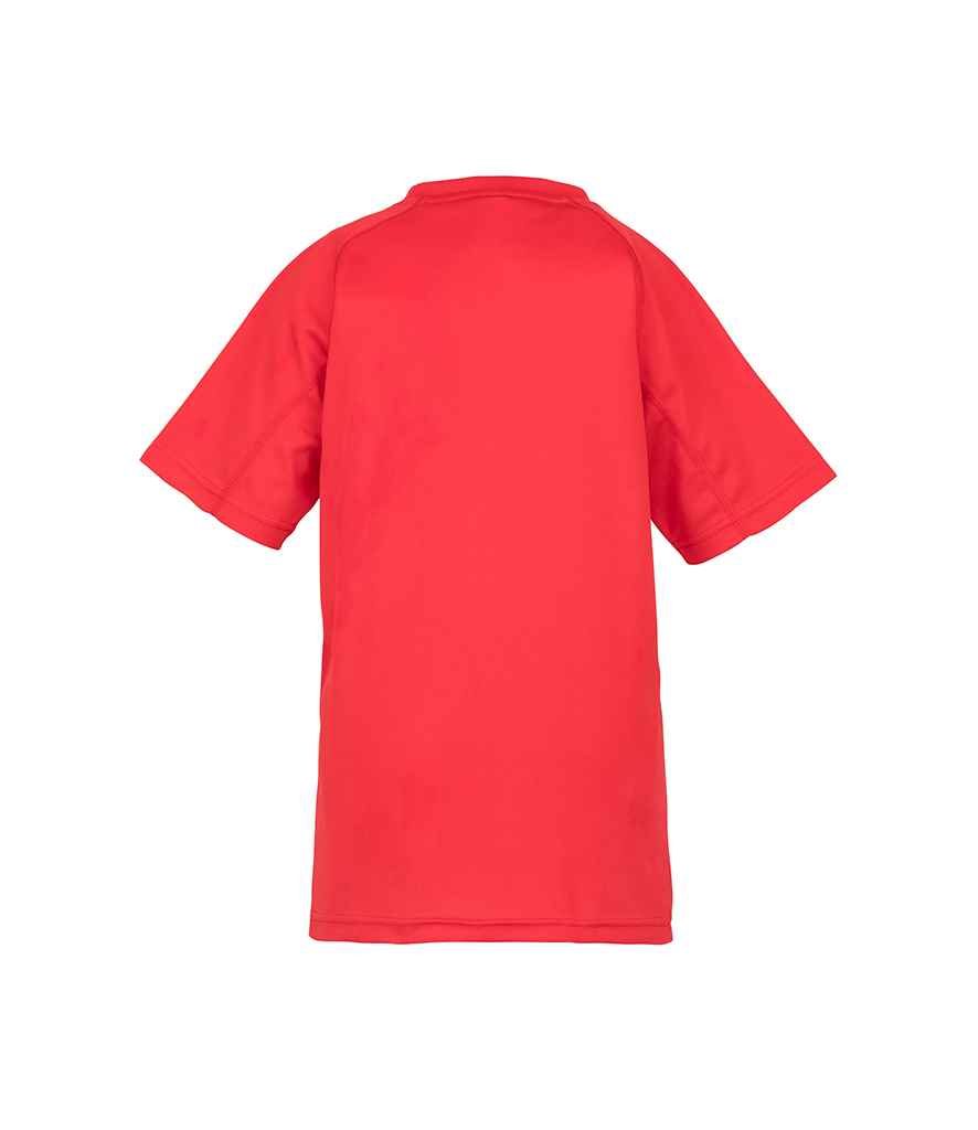 Spiro Kids Impact Performance Aircool T-Shirt in by Spiro — Custom branded clothing by Print Press, featuring premium embroidery produced in our specialist print lab in the UK.