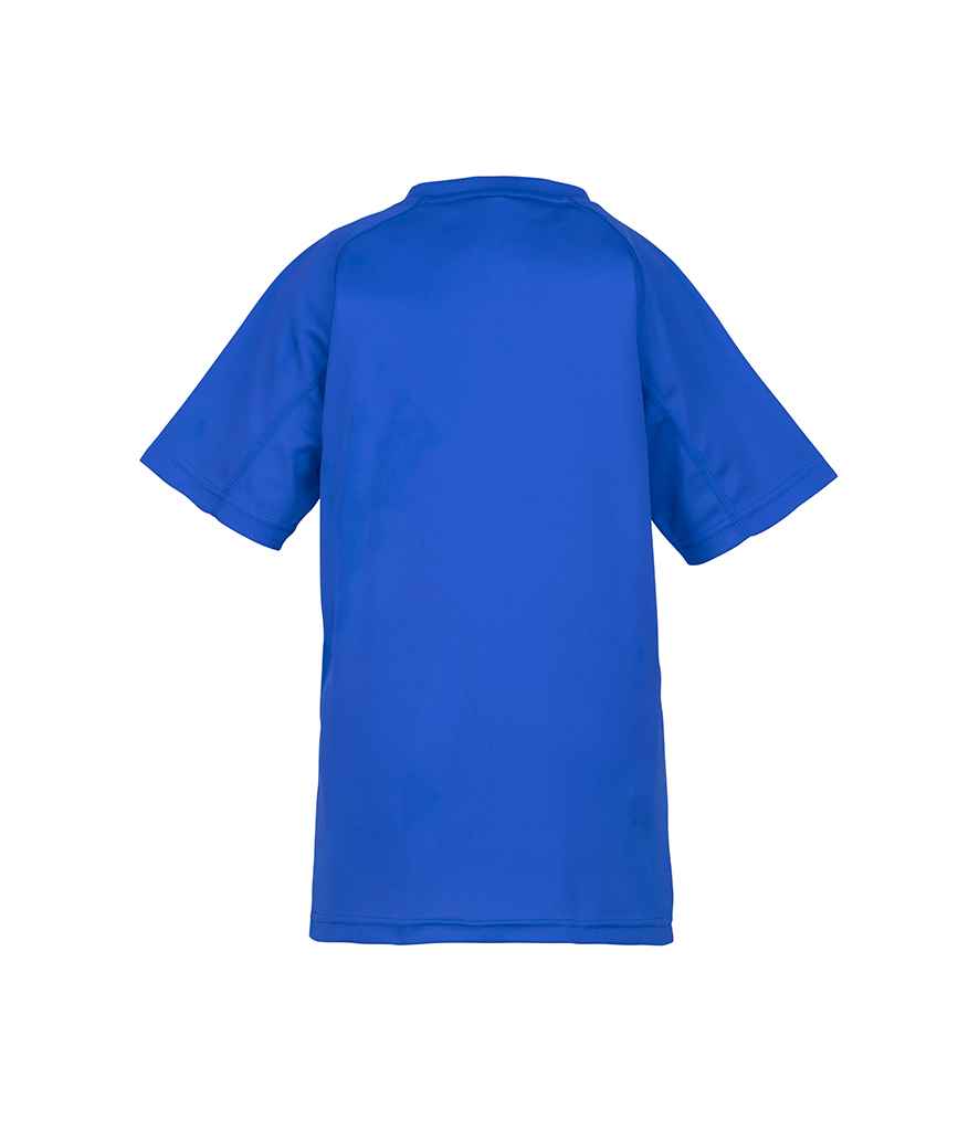 Spiro Kids Impact Performance Aircool T-Shirt in by Spiro — Custom branded clothing by Print Press, featuring premium embroidery produced in our specialist print lab in the UK.