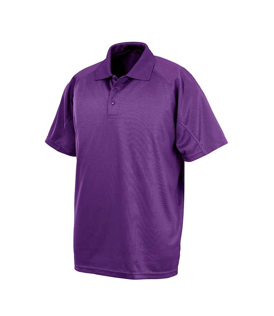 Spiro Impact Performance Aircool Polo Shirt in by Spiro — Custom branded clothing by Print Press, featuring premium embroidery produced in our specialist print lab in the UK.