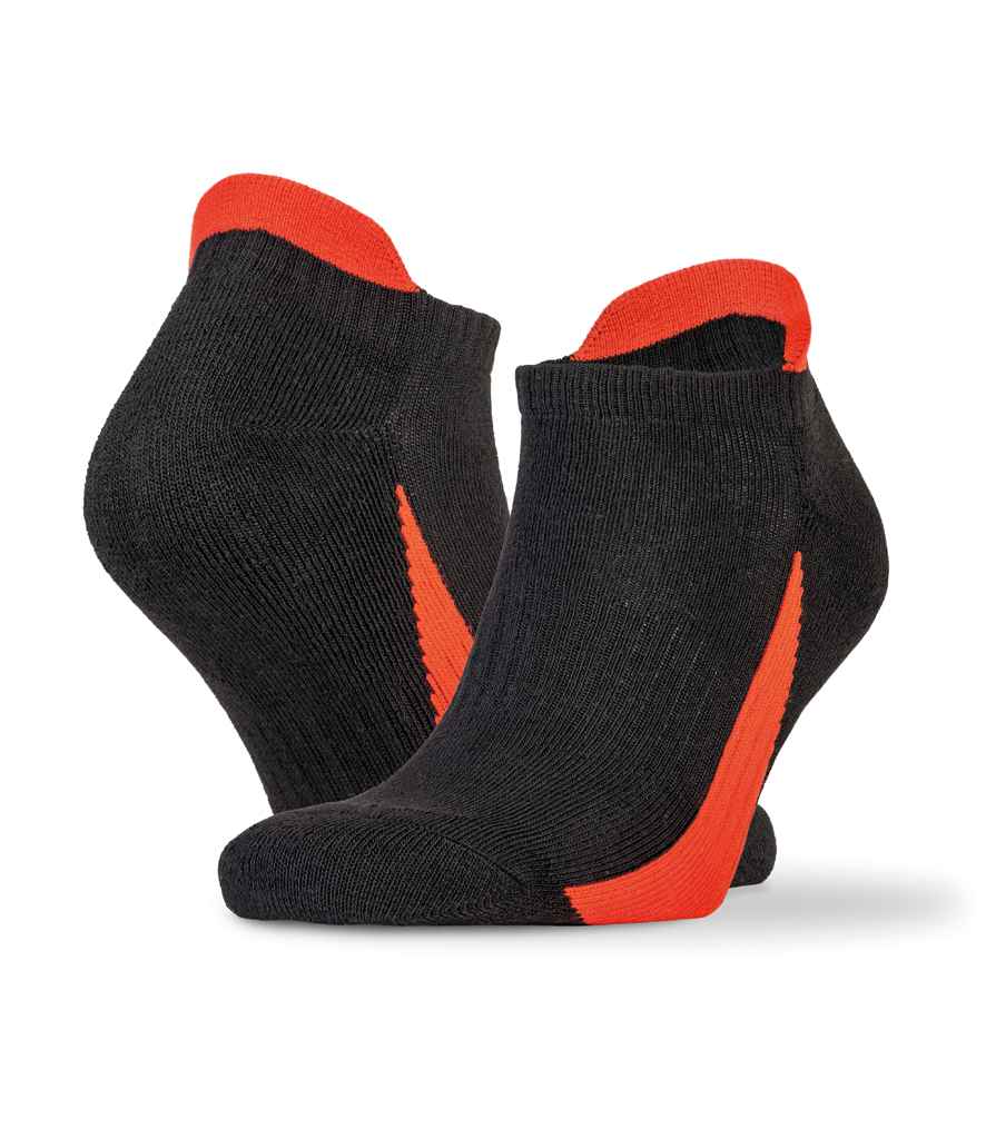 Spiro 3 Pack Sports Sneaker Socks in by Spiro — Custom branded clothing by Print Press, featuring premium embroidery produced in our specialist print lab in the UK.