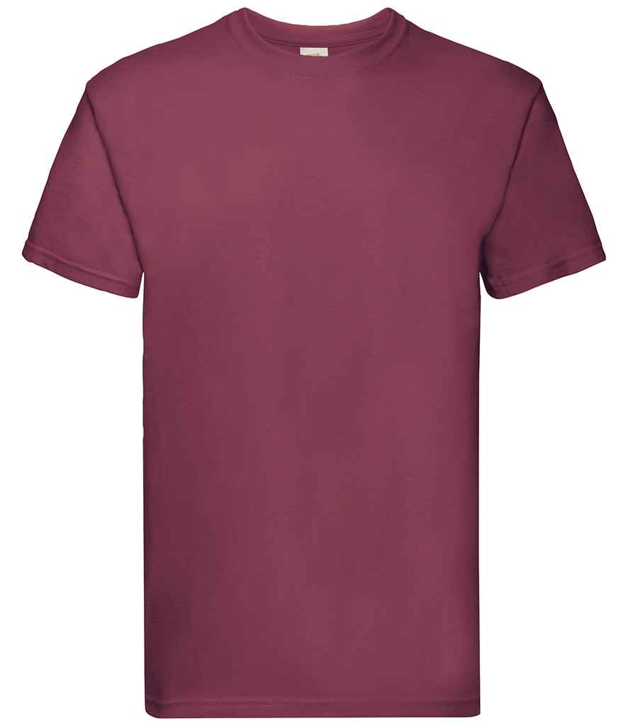 Fruit of the Loom Super Premium T-Shirt in by Fruit of the Loom — Custom branded clothing by Print Press, featuring premium embroidery produced in our specialist print lab in the UK.