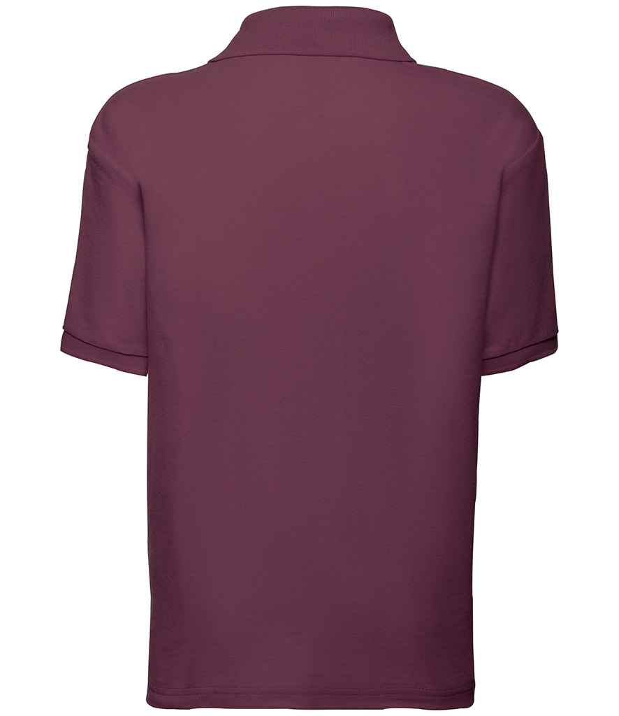 Fruit of the Loom Kids Poly/Cotton Pique Polo Shirt in by Fruit of the Loom — Custom branded clothing by Print Press, featuring premium embroidery produced in our specialist print lab in the UK.