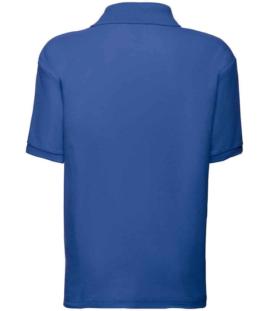 Fruit of the Loom Kids Poly/Cotton Pique Polo Shirt in by Fruit of the Loom — Custom branded clothing by Print Press, featuring premium embroidery produced in our specialist print lab in the UK.