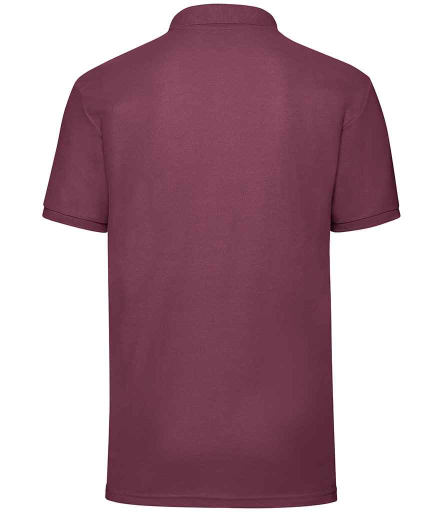 Fruit of the Loom Poly/Cotton Pique Polo Shirt - (2nd Colours) in by Fruit of the Loom — Custom branded clothing by Print Press, featuring premium embroidery produced in our specialist print lab in the UK.