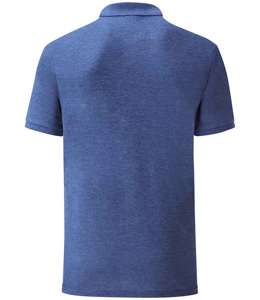 Fruit of the Loom Poly/Cotton Pique Polo Shirt in by Fruit of the Loom — Custom branded clothing by Print Press, featuring premium embroidery produced in our specialist print lab in the UK.