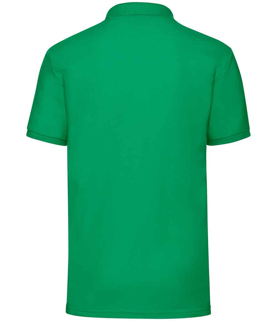 Fruit of the Loom Poly/Cotton Pique Polo Shirt in by Fruit of the Loom — Custom branded clothing by Print Press, featuring premium embroidery produced in our specialist print lab in the UK.