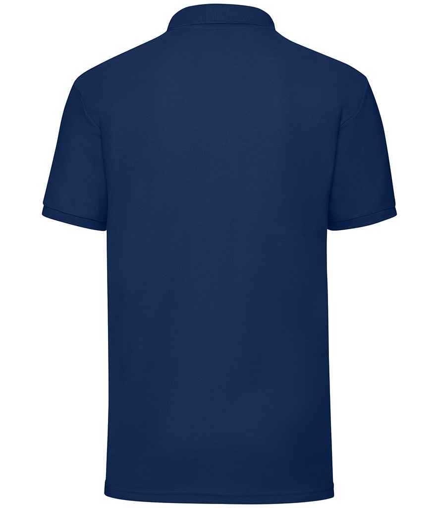 Fruit of the Loom Poly/Cotton Pique Polo Shirt in by Fruit of the Loom — Custom branded clothing by Print Press, featuring premium embroidery produced in our specialist print lab in the UK.