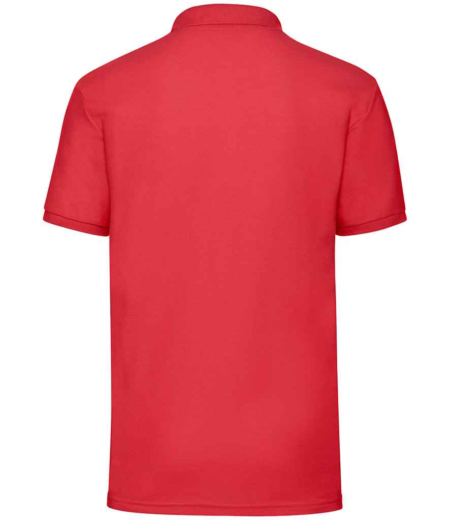 Fruit of the Loom Poly/Cotton Pique Polo Shirt in by Fruit of the Loom — Custom branded clothing by Print Press, featuring premium embroidery produced in our specialist print lab in the UK.