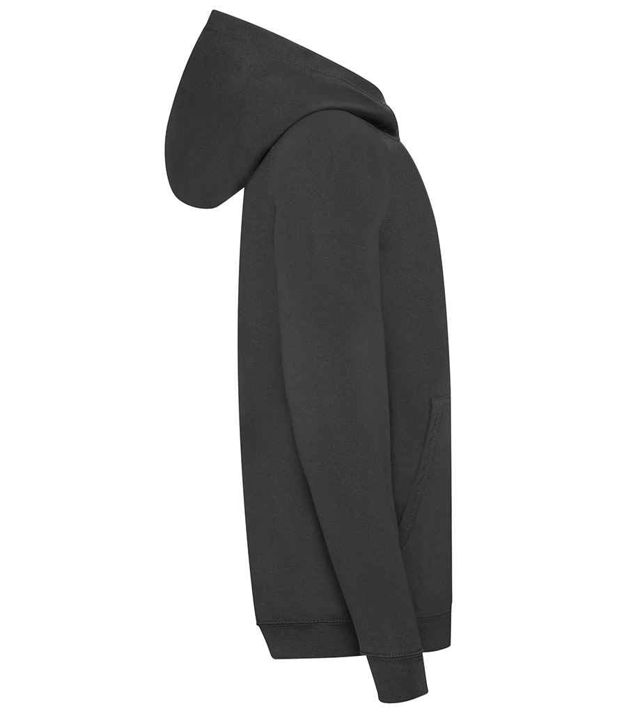 Fruit of the Loom Kids Lightweight Hooded Sweatshirt in by Fruit of the Loom — Custom branded clothing by Print Press, featuring premium embroidery produced in our specialist print lab in the UK.