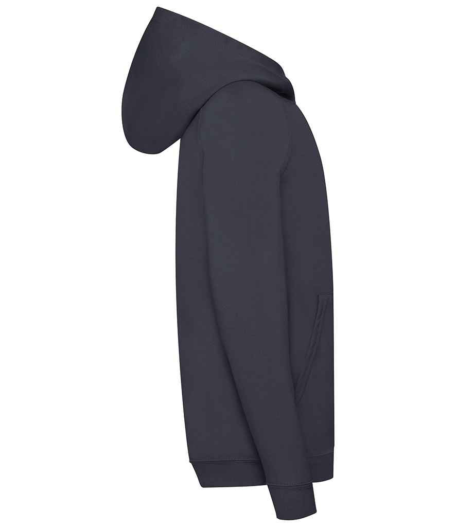 Fruit of the Loom Kids Lightweight Hooded Sweatshirt in by Fruit of the Loom — Custom branded clothing by Print Press, featuring premium embroidery produced in our specialist print lab in the UK.