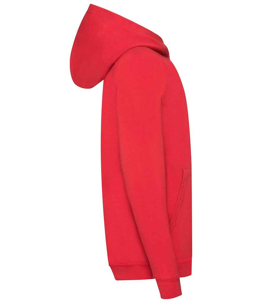 Fruit of the Loom Kids Lightweight Hooded Sweatshirt in by Fruit of the Loom — Custom branded clothing by Print Press, featuring premium embroidery produced in our specialist print lab in the UK.