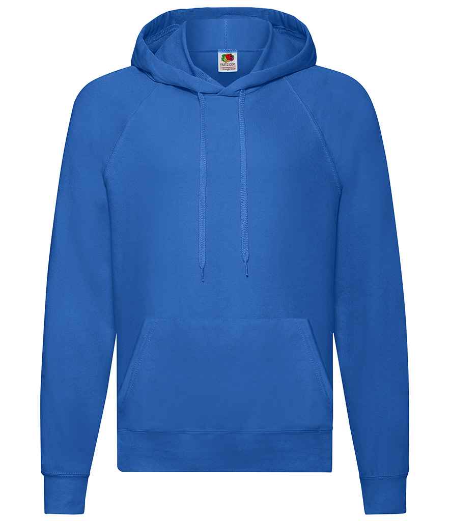 Fruit of the Loom Lightweight Hooded Sweatshirt in by Fruit of the Loom — Custom branded clothing by Print Press, featuring premium embroidery produced in our specialist print lab in the UK.