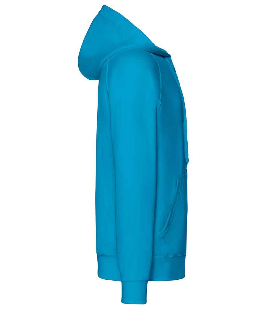 Fruit of the Loom Lightweight Zip Hooded Sweatshirt in by Fruit of the Loom — Custom branded clothing by Print Press, featuring premium embroidery produced in our specialist print lab in the UK.