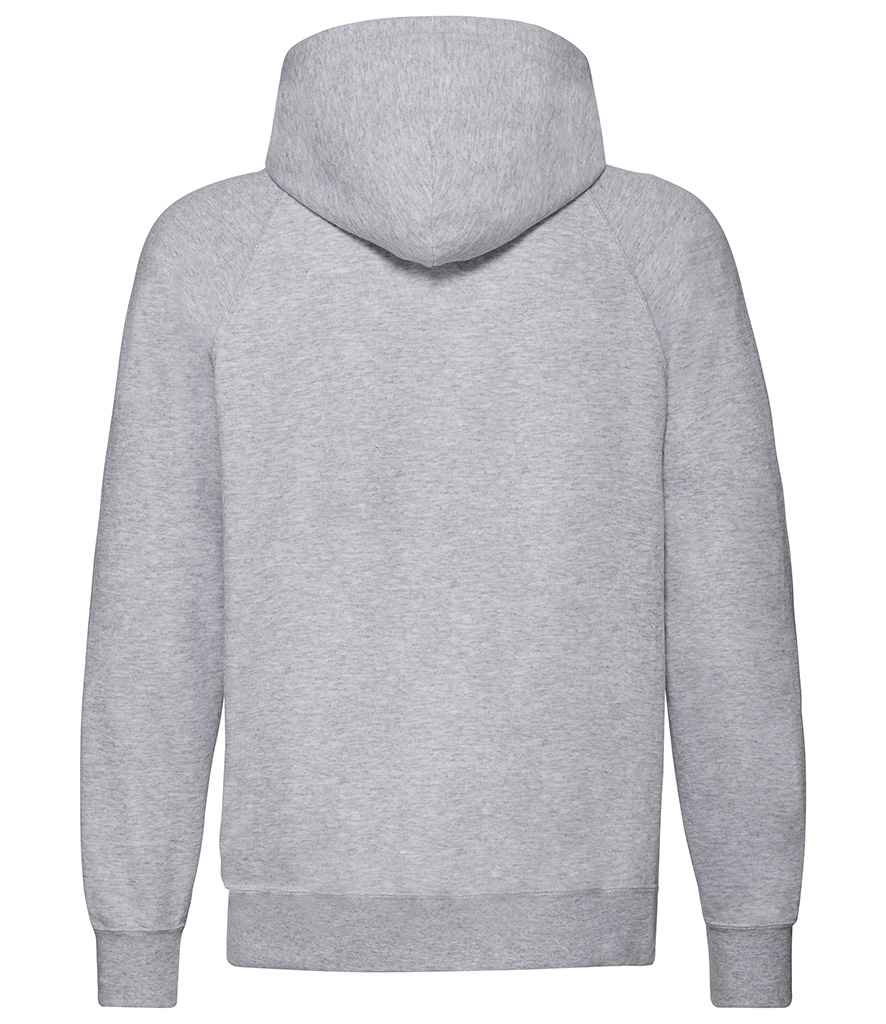 Fruit of the Loom Lightweight Zip Hooded Sweatshirt in by Fruit of the Loom — Custom branded clothing by Print Press, featuring premium embroidery produced in our specialist print lab in the UK.