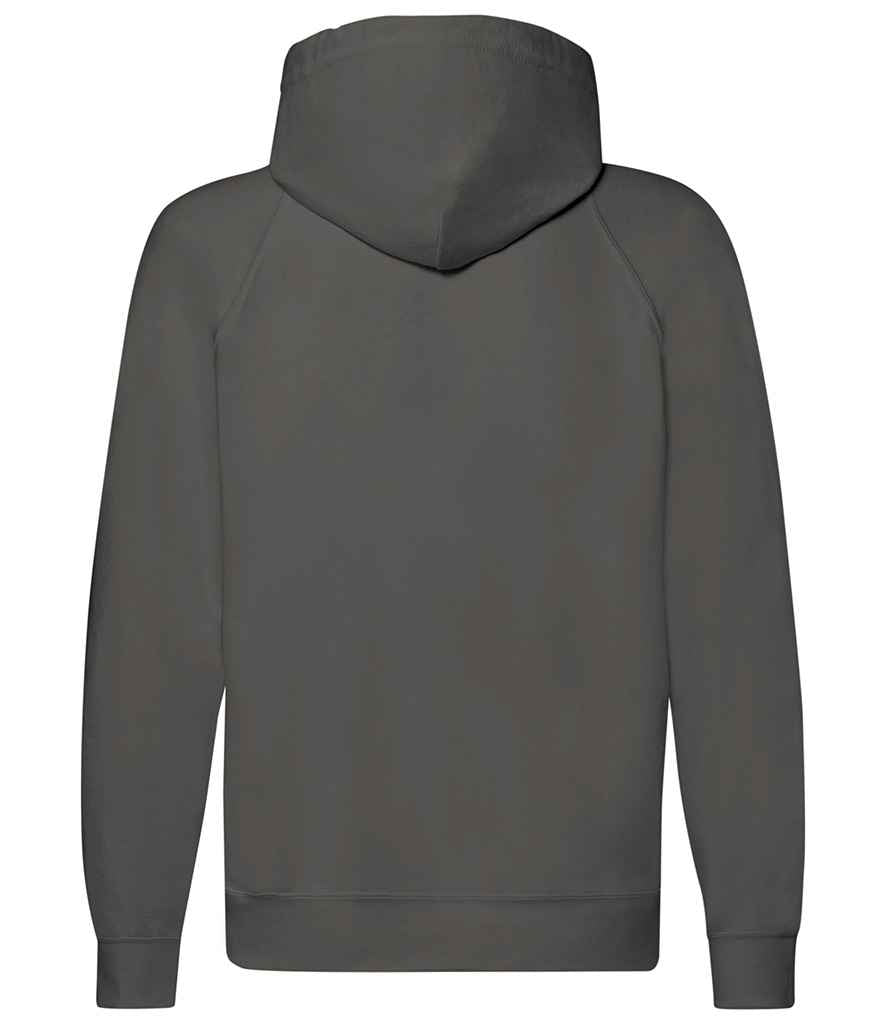 Fruit of the Loom Lightweight Zip Hooded Sweatshirt in by Fruit of the Loom — Custom branded clothing by Print Press, featuring premium embroidery produced in our specialist print lab in the UK.