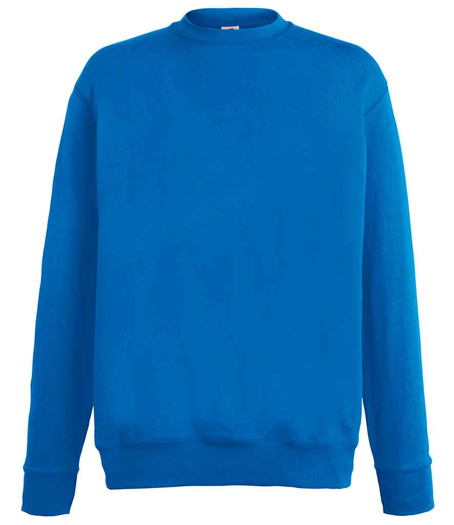 Fruit of the Loom Lightweight Drop Shoulder Sweatshirt in by Fruit of the Loom — Custom branded clothing by Print Press, featuring premium embroidery produced in our specialist print lab in the UK.