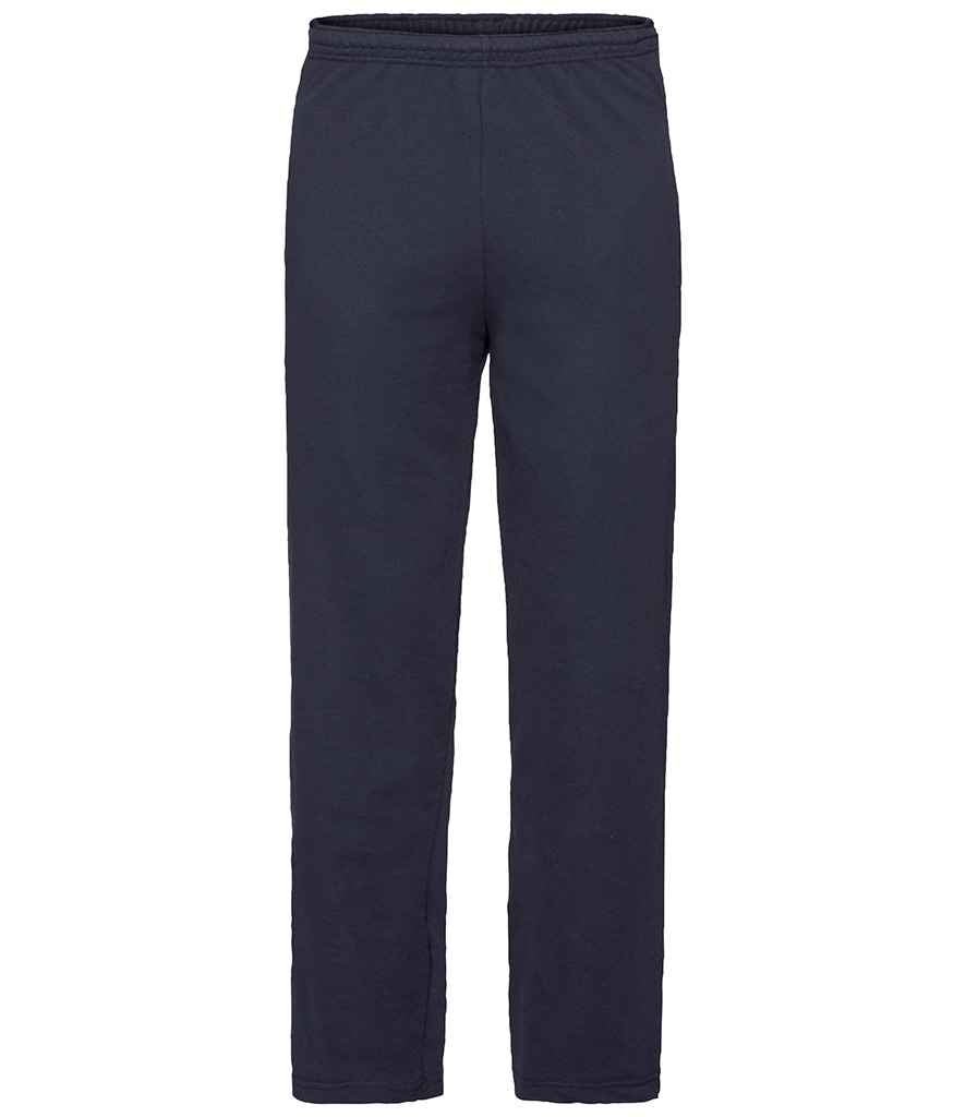 Fruit of the Loom Lightweight Jog Pants in Deep Navy by Fruit of the Loom — Custom branded clothing by Print Press, featuring premium embroidery produced in our specialist print lab in the UK.
