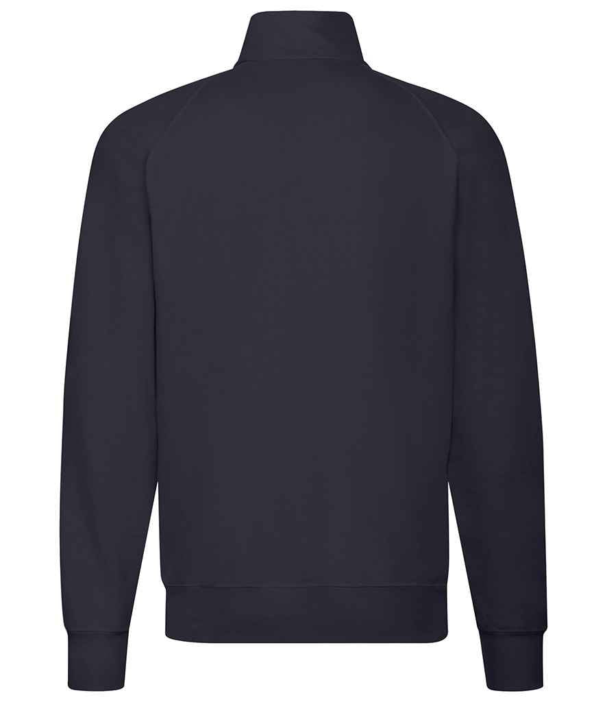 Fruit of the Loom Lightweight Sweat Jacket in by Fruit of the Loom — Custom branded clothing by Print Press, featuring premium embroidery produced in our specialist print lab in the UK.