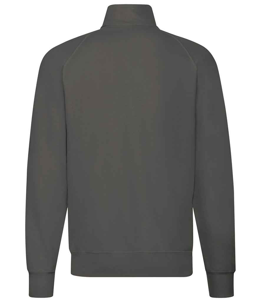 Fruit of the Loom Lightweight Sweat Jacket in by Fruit of the Loom — Custom branded clothing by Print Press, featuring premium embroidery produced in our specialist print lab in the UK.
