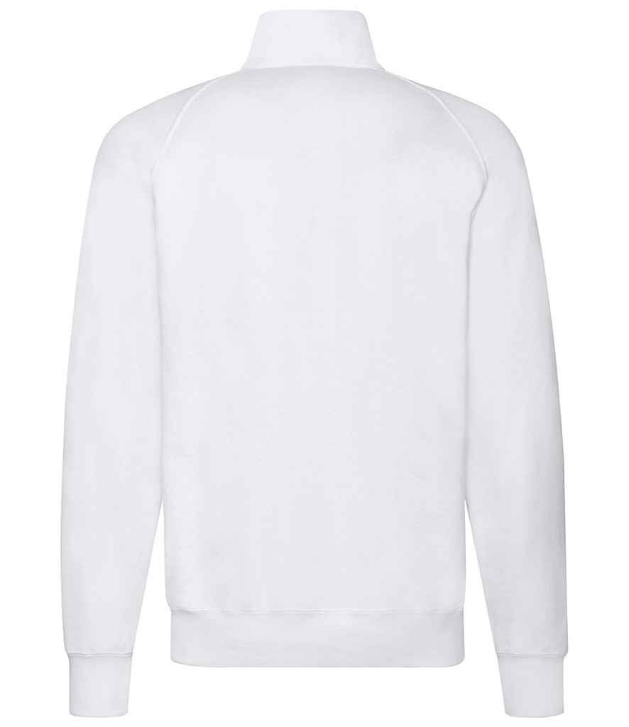 Fruit of the Loom Lightweight Sweat Jacket in by Fruit of the Loom — Custom branded clothing by Print Press, featuring premium embroidery produced in our specialist print lab in the UK.