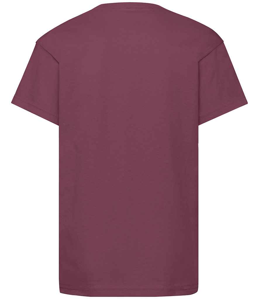 Fruit of the Loom Kids Original T-Shirt - (2nd Colours) in by Fruit of the Loom — Custom branded clothing by Print Press, featuring premium embroidery produced in our specialist print lab in the UK.
