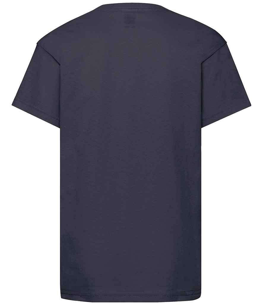 Fruit of the Loom Kids Original T-Shirt in by Fruit of the Loom — Custom branded clothing by Print Press, featuring premium embroidery produced in our specialist print lab in the UK.