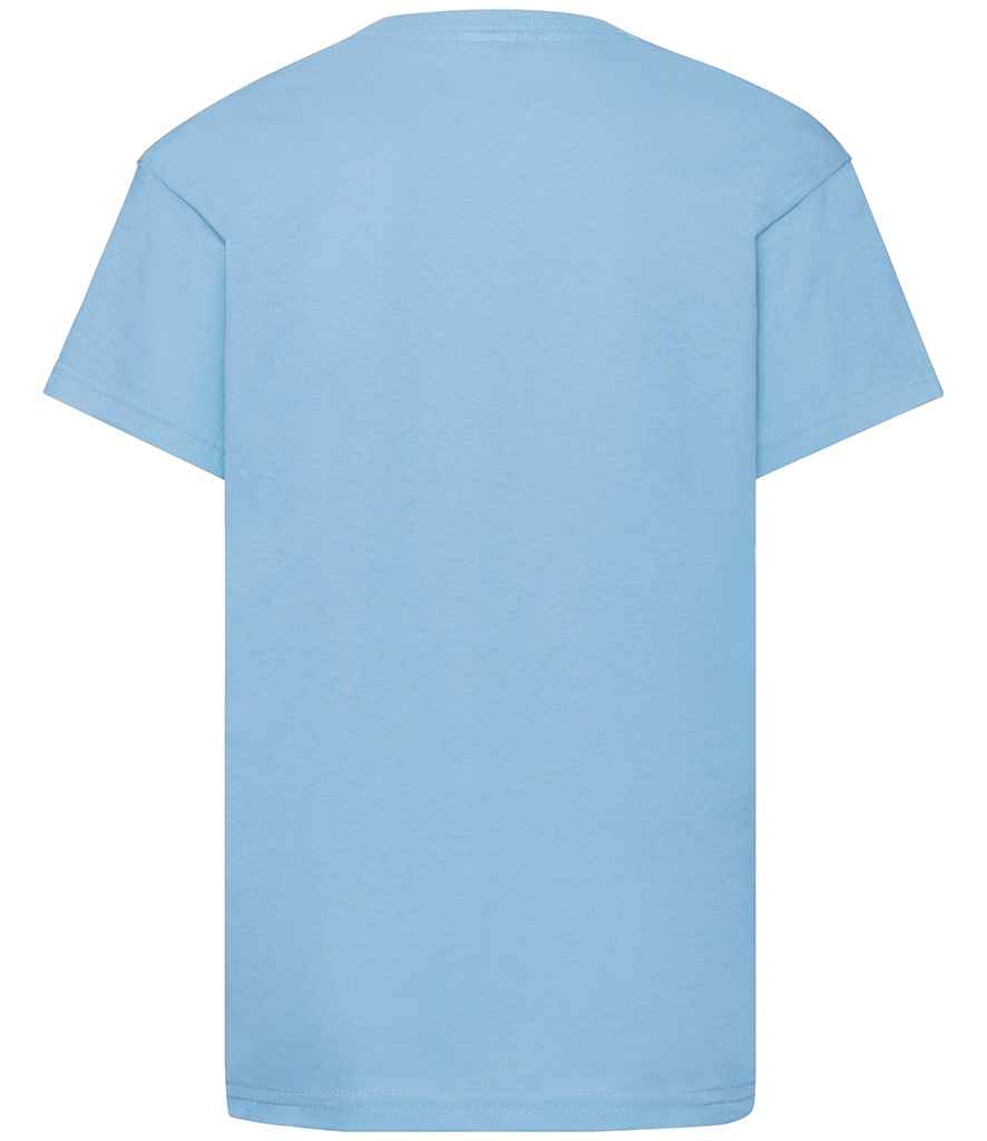 Fruit of the Loom Kids Original T-Shirt in by Fruit of the Loom — Custom branded clothing by Print Press, featuring premium embroidery produced in our specialist print lab in the UK.