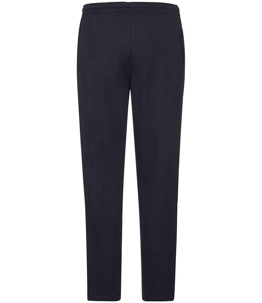 Fruit of the Loom Classic Open Hem Jog Pants in by Fruit of the Loom — Custom branded clothing by Print Press, featuring premium embroidery produced in our specialist print lab in the UK.