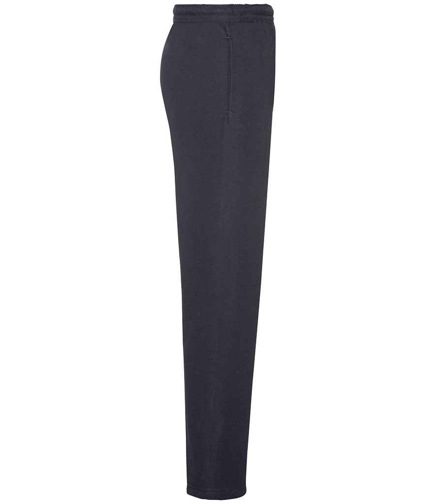 Fruit of the Loom Classic Open Hem Jog Pants in by Fruit of the Loom — Custom branded clothing by Print Press, featuring premium embroidery produced in our specialist print lab in the UK.