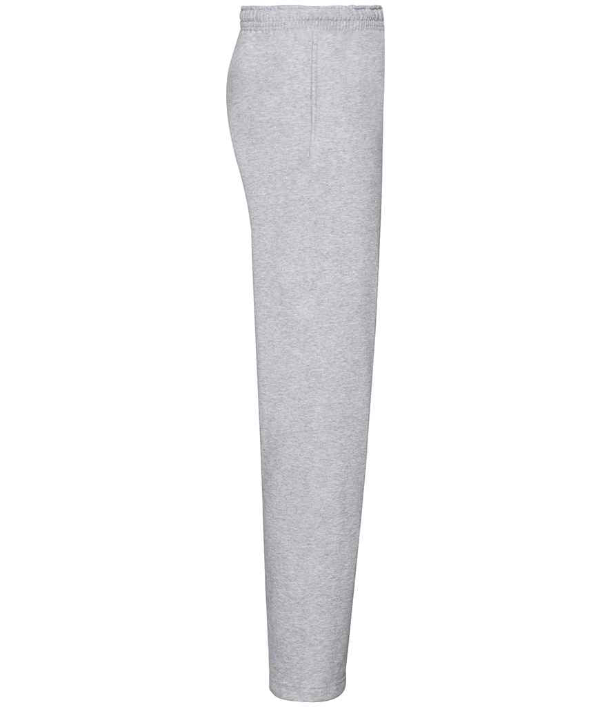 Fruit of the Loom Classic Open Hem Jog Pants in by Fruit of the Loom — Custom branded clothing by Print Press, featuring premium embroidery produced in our specialist print lab in the UK.