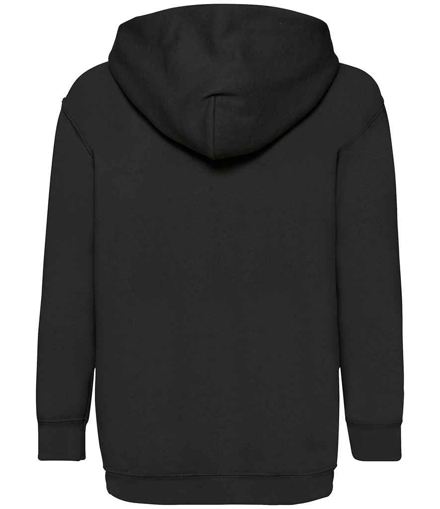 Fruit of the Loom Kids Classic Hooded Sweatshirt in by Fruit of the Loom — Custom branded clothing by Print Press, featuring premium embroidery produced in our specialist print lab in the UK.
