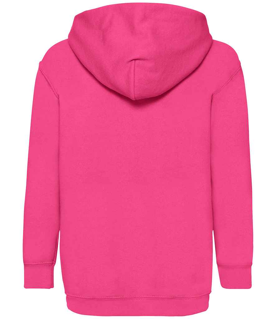 Fruit of the Loom Kids Classic Hooded Sweatshirt in by Fruit of the Loom — Custom branded clothing by Print Press, featuring premium embroidery produced in our specialist print lab in the UK.