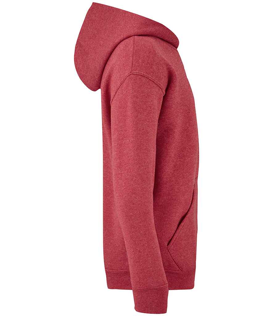 Fruit of the Loom Kids Classic Hooded Sweatshirt in by Fruit of the Loom — Custom branded clothing by Print Press, featuring premium embroidery produced in our specialist print lab in the UK.