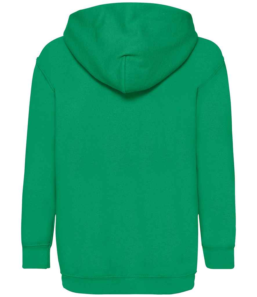 Fruit of the Loom Kids Classic Hooded Sweatshirt in by Fruit of the Loom — Custom branded clothing by Print Press, featuring premium embroidery produced in our specialist print lab in the UK.