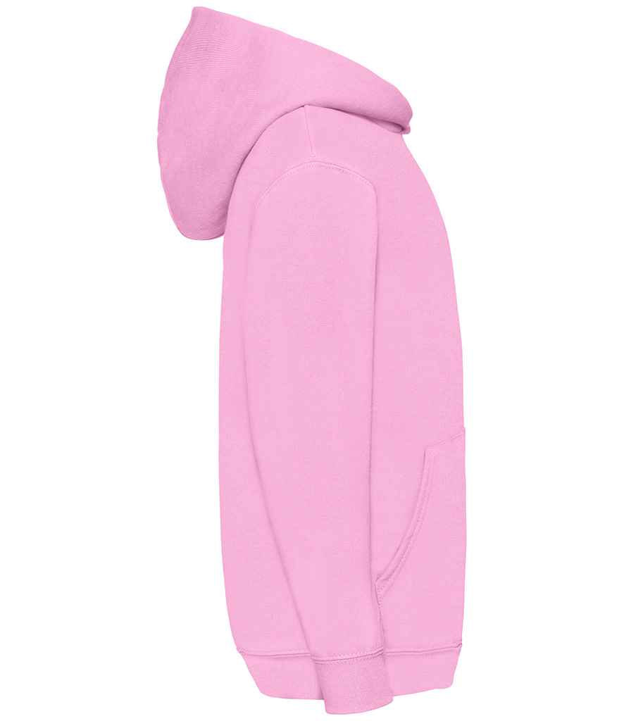 Fruit of the Loom Kids Classic Hooded Sweatshirt in by Fruit of the Loom — Custom branded clothing by Print Press, featuring premium embroidery produced in our specialist print lab in the UK.
