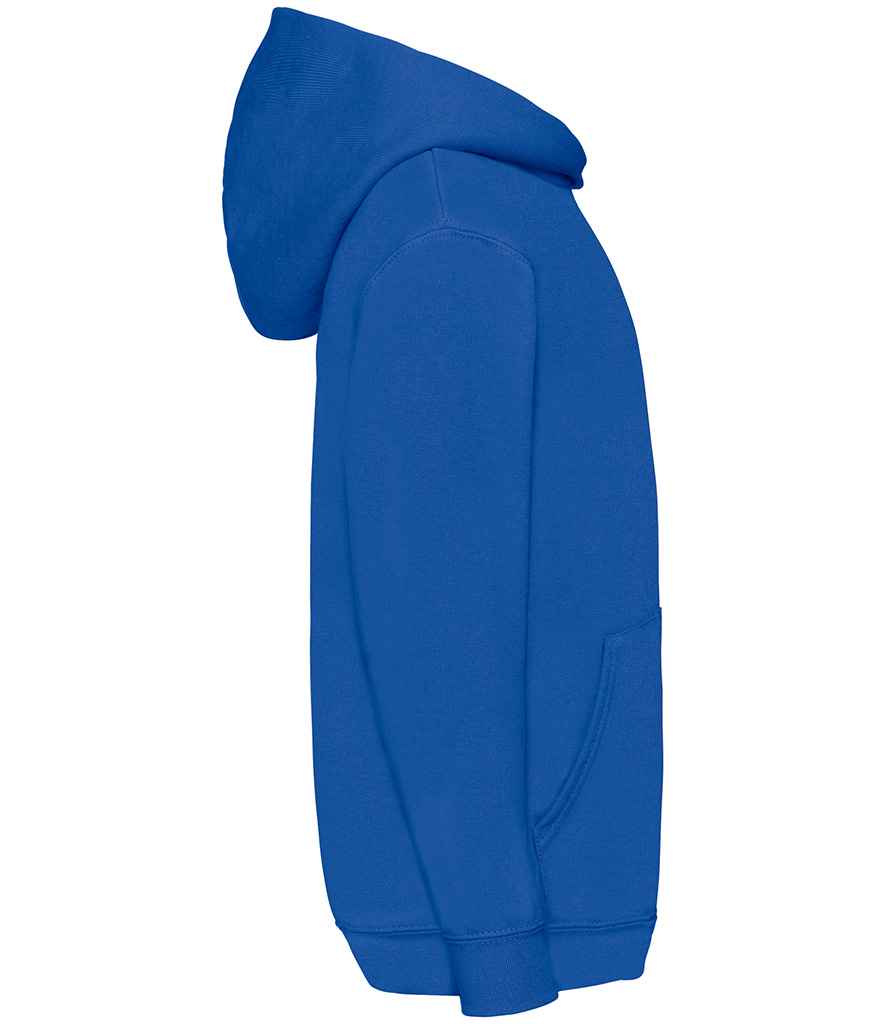 Fruit of the Loom Kids Classic Hooded Sweatshirt in by Fruit of the Loom — Custom branded clothing by Print Press, featuring premium embroidery produced in our specialist print lab in the UK.