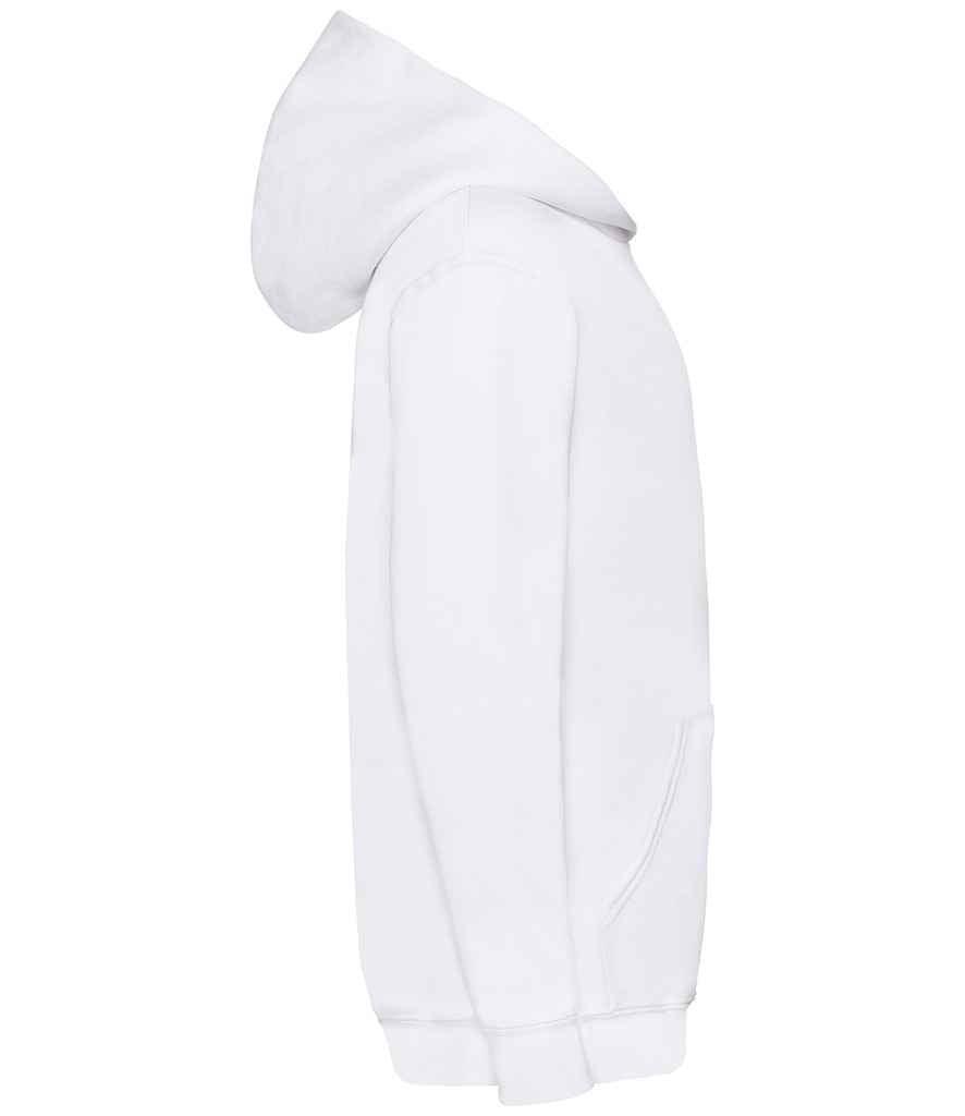 Fruit of the Loom Kids Classic Hooded Sweatshirt in by Fruit of the Loom — Custom branded clothing by Print Press, featuring premium embroidery produced in our specialist print lab in the UK.