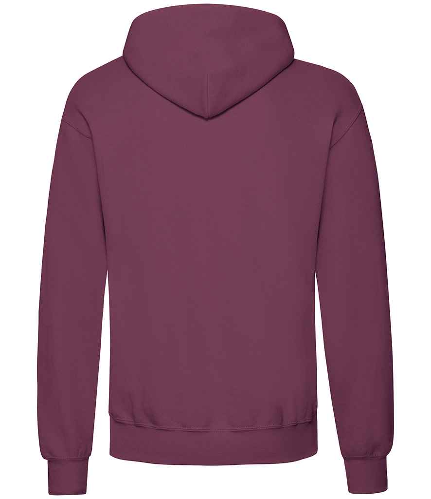 Fruit of the Loom Classic Hooded Sweatshirt - (2nd Colours) in by Fruit of the Loom — Custom branded clothing by Print Press, featuring premium embroidery produced in our specialist print lab in the UK.