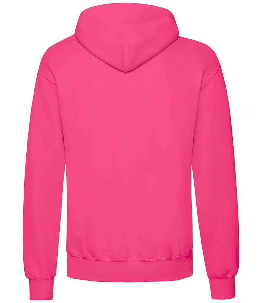 Fruit of the Loom Classic Hooded Sweatshirt in by Fruit of the Loom — Custom branded clothing by Print Press, featuring premium embroidery produced in our specialist print lab in the UK.