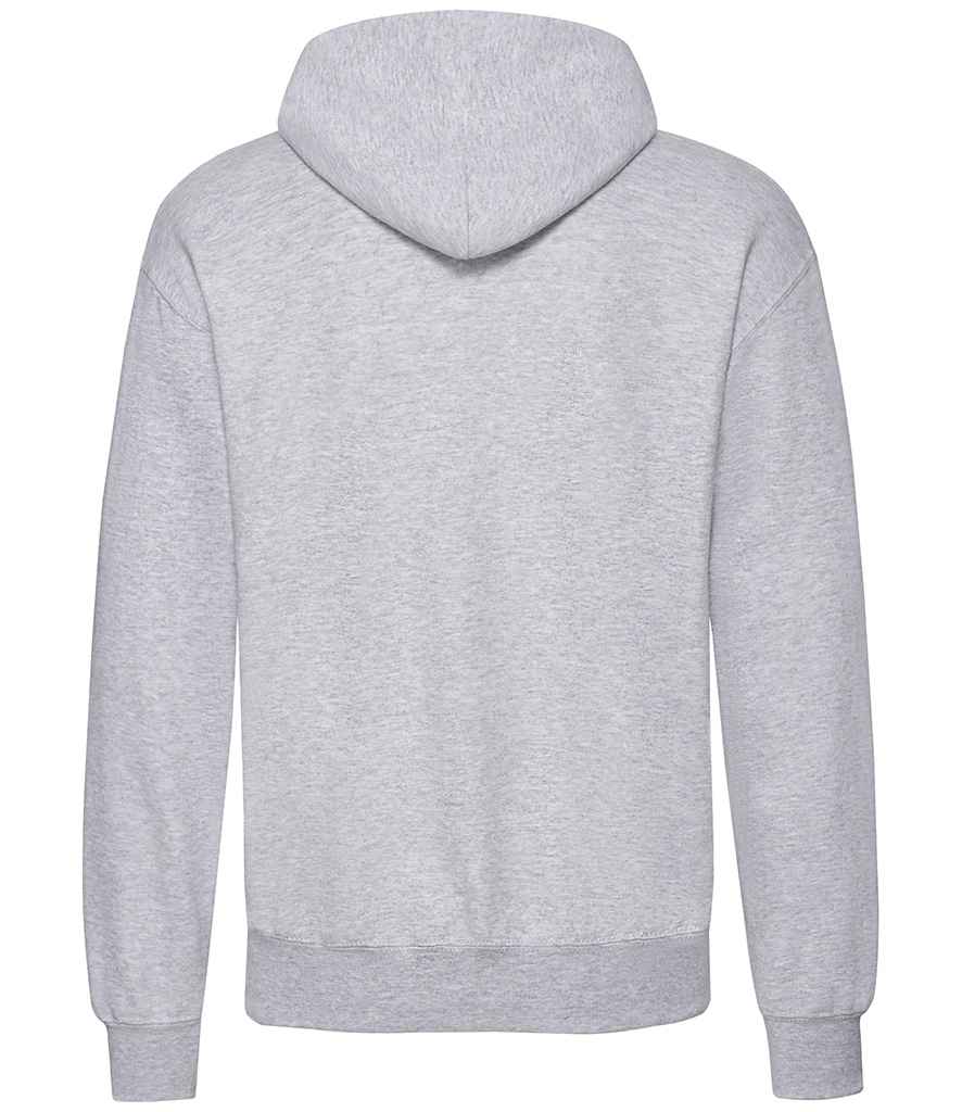 Fruit of the Loom Classic Hooded Sweatshirt in by Fruit of the Loom — Custom branded clothing by Print Press, featuring premium embroidery produced in our specialist print lab in the UK.