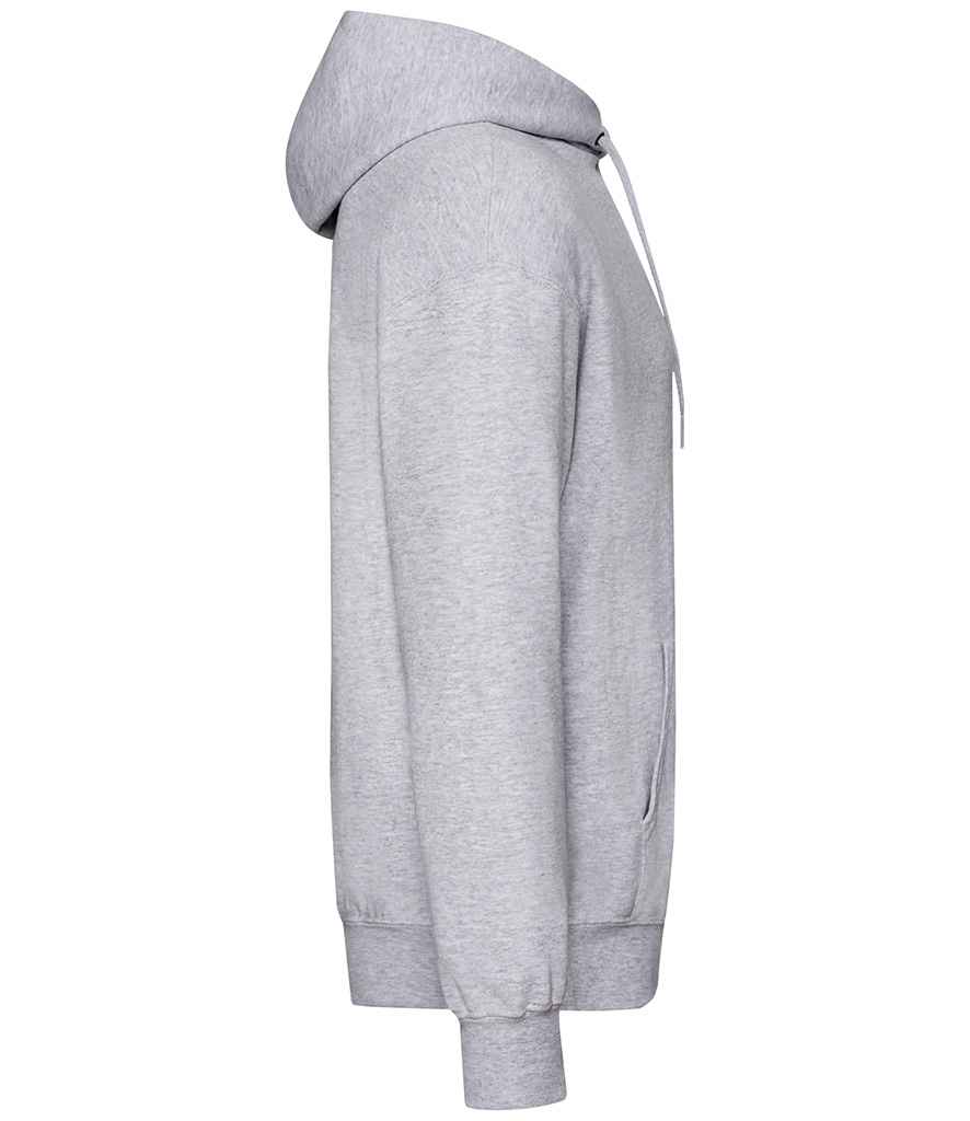 Fruit of the Loom Classic Hooded Sweatshirt in by Fruit of the Loom — Custom branded clothing by Print Press, featuring premium embroidery produced in our specialist print lab in the UK.