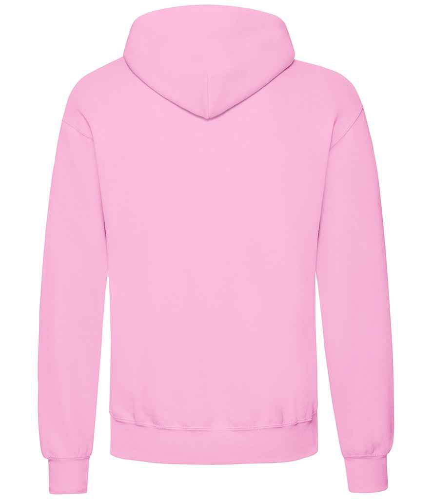Fruit of the Loom Classic Hooded Sweatshirt in by Fruit of the Loom — Custom branded clothing by Print Press, featuring premium embroidery produced in our specialist print lab in the UK.