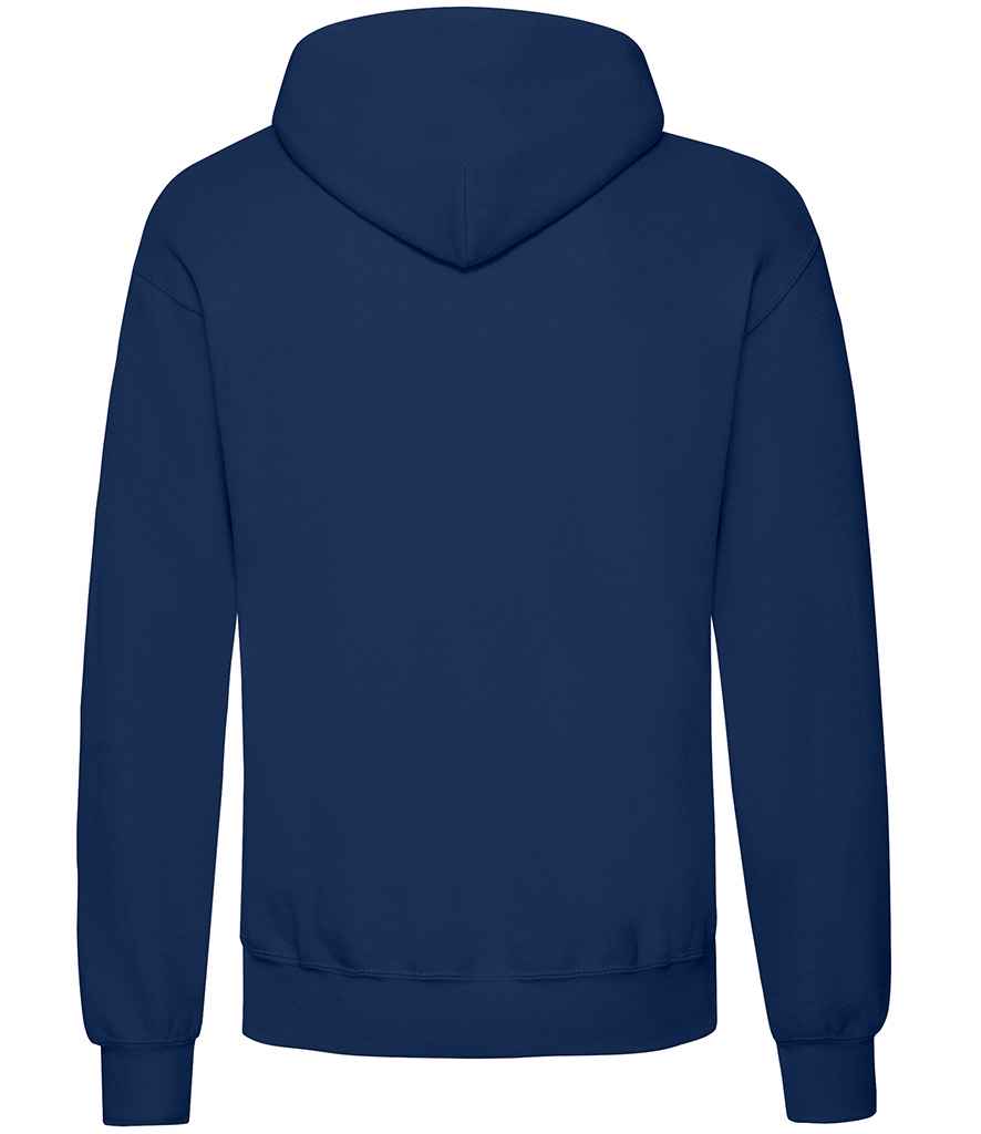 Fruit of the Loom Classic Hooded Sweatshirt in by Fruit of the Loom — Custom branded clothing by Print Press, featuring premium embroidery produced in our specialist print lab in the UK.