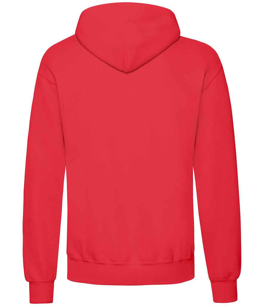 Fruit of the Loom Classic Hooded Sweatshirt in by Fruit of the Loom — Custom branded clothing by Print Press, featuring premium embroidery produced in our specialist print lab in the UK.