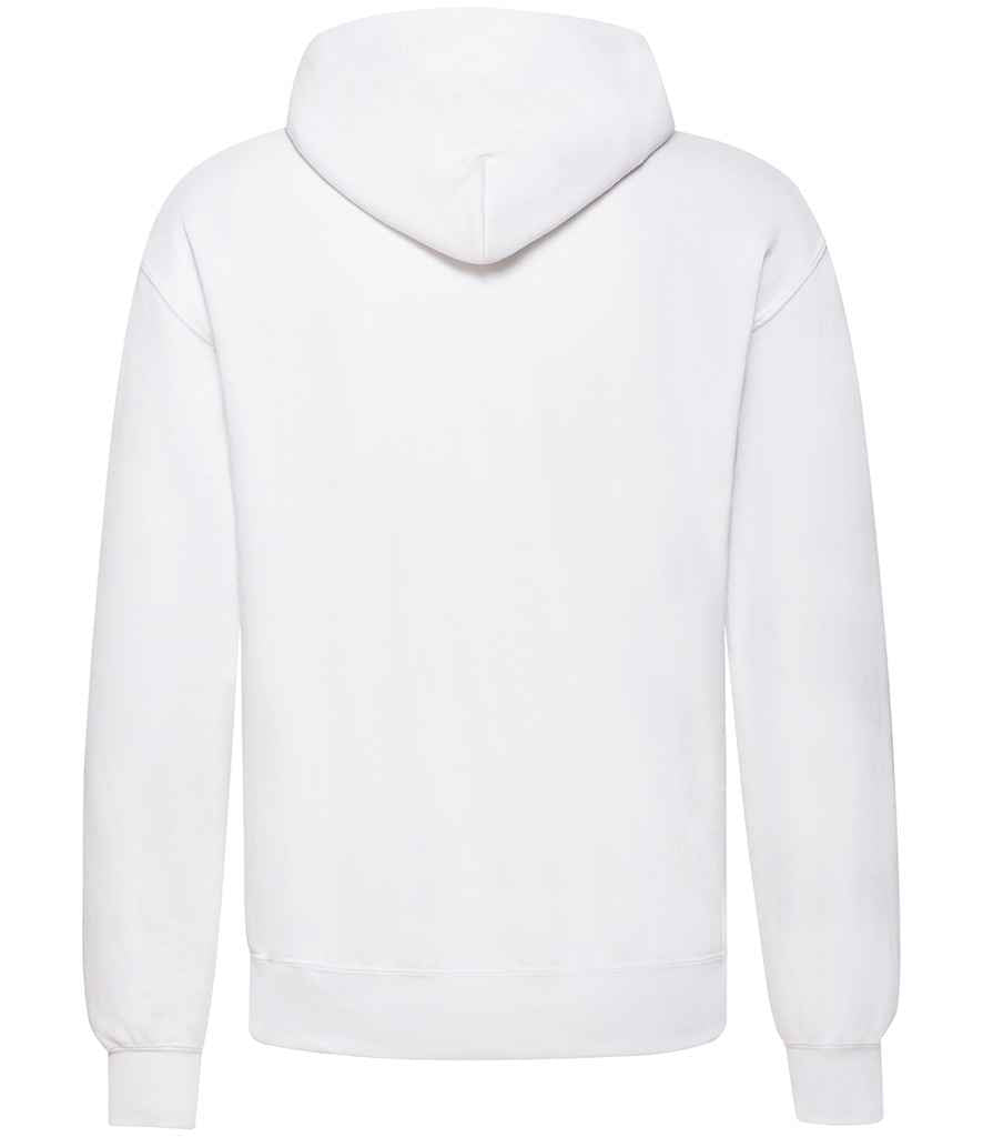 Fruit of the Loom Classic Hooded Sweatshirt in by Fruit of the Loom — Custom branded clothing by Print Press, featuring premium embroidery produced in our specialist print lab in the UK.