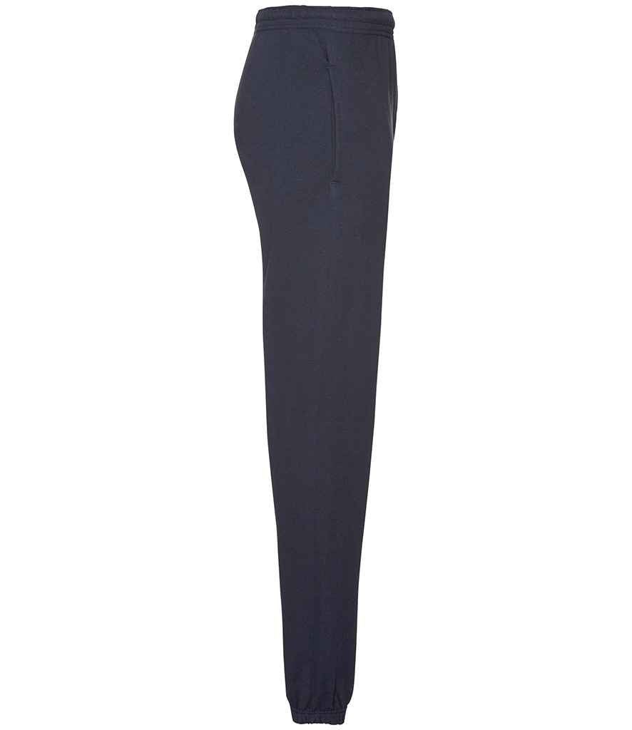 Fruit of the Loom Classic Elasticated Hem Jog Pants in by Fruit of the Loom — Custom branded clothing by Print Press, featuring premium embroidery produced in our specialist print lab in the UK.