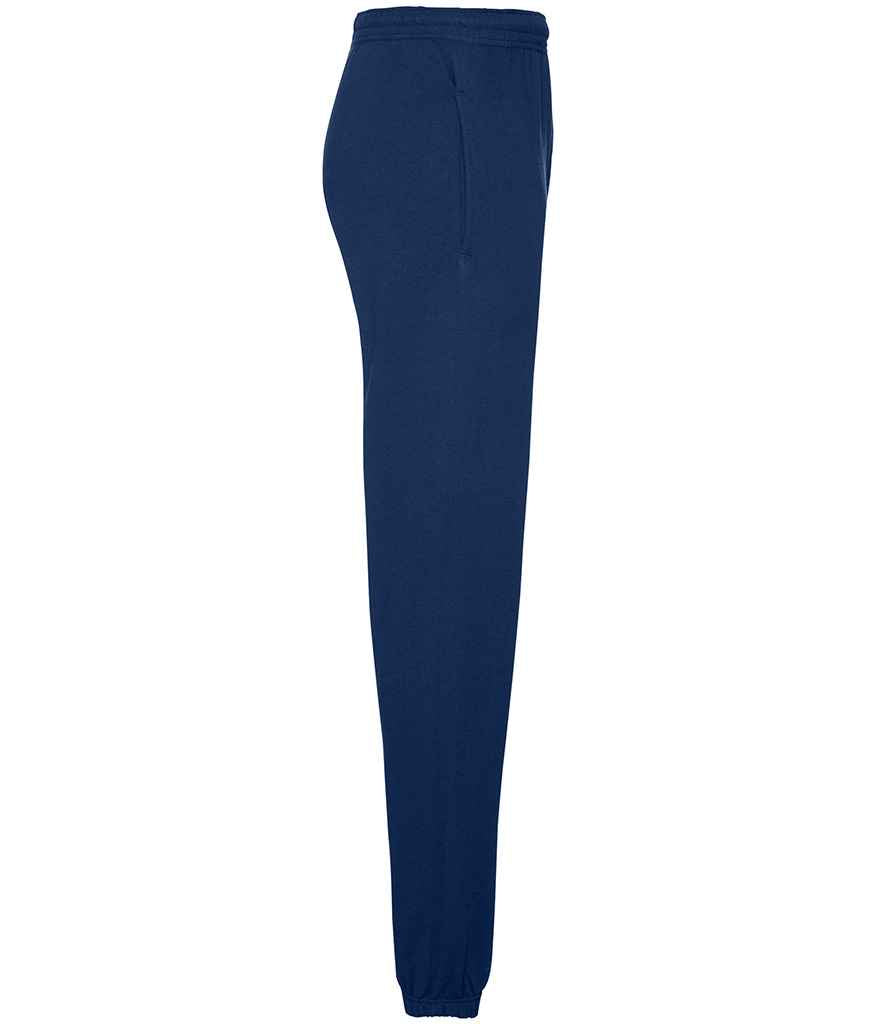 Fruit of the Loom Classic Elasticated Hem Jog Pants in by Fruit of the Loom — Custom branded clothing by Print Press, featuring premium embroidery produced in our specialist print lab in the UK.