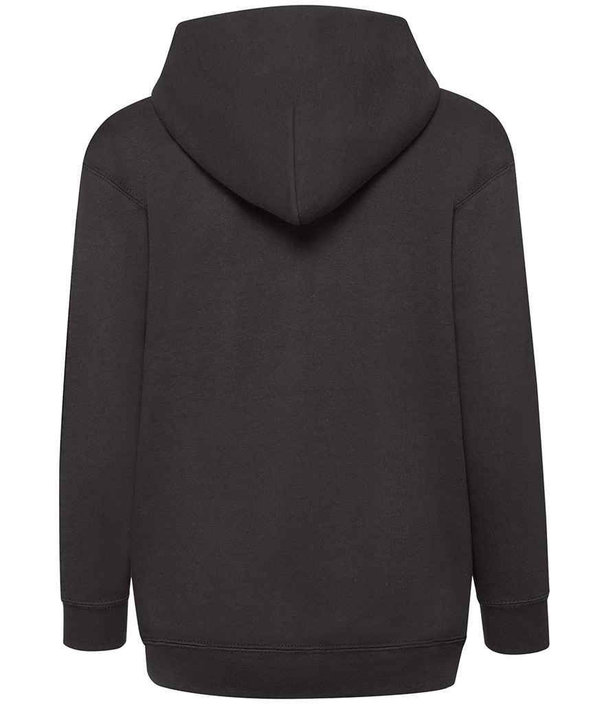 Fruit of the Loom Kids Classic Zip Hooded Sweatshirt in by Fruit of the Loom — Custom branded clothing by Print Press, featuring premium embroidery produced in our specialist print lab in the UK.