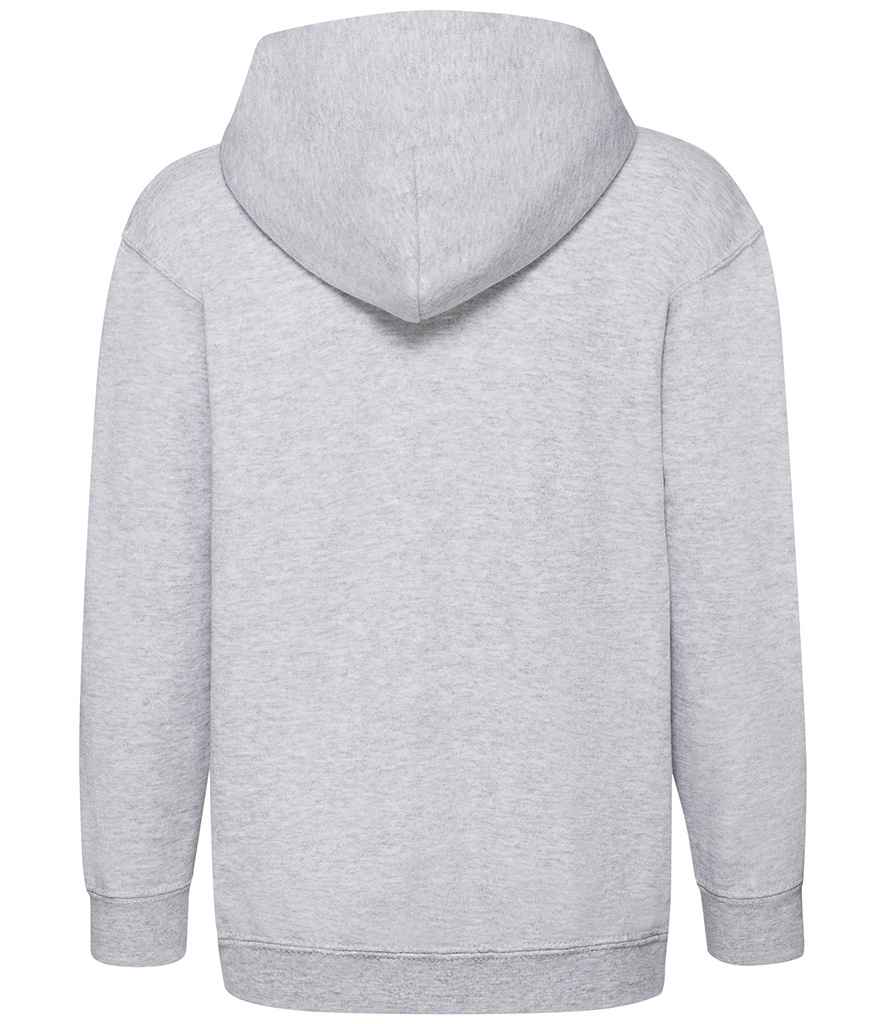 Fruit of the Loom Kids Classic Zip Hooded Sweatshirt in by Fruit of the Loom — Custom branded clothing by Print Press, featuring premium embroidery produced in our specialist print lab in the UK.